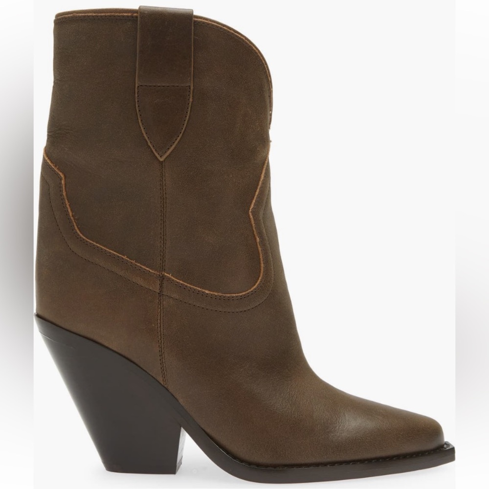 Isabel Marant Leyane Western boot in vintage brown size 37EU